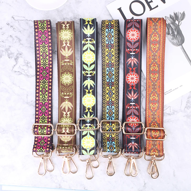 1PC 3.8x130cm Ethnic style Handbag Straps for Crossbody Adjustable Belt For Bag Handbag Belt Wide Nylon Shoulder bag Straps Bag
1PC 3.8x130cm Ethnic style Handbag Straps for Crossbody Adjustable Belt For Bag Handbag Belt Wide Nylon Shoulder bag Straps Bag