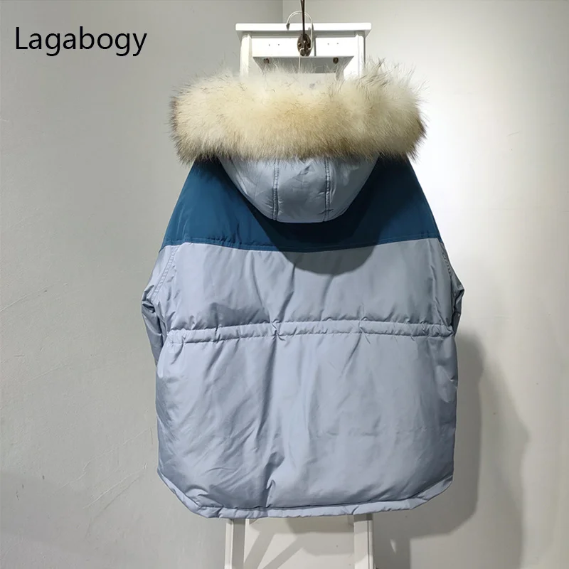 Женский пуховик с капюшоном, Толстая теплая короткая парка на утином пуху с натуральным мехом енота, верхняя одежда, новинка зимы 2023
Женский пуховик с капюшоном, Толстая теплая короткая парка на утином пуху с натуральным мехом енота, верхняя одежда, новинка зимы 2023