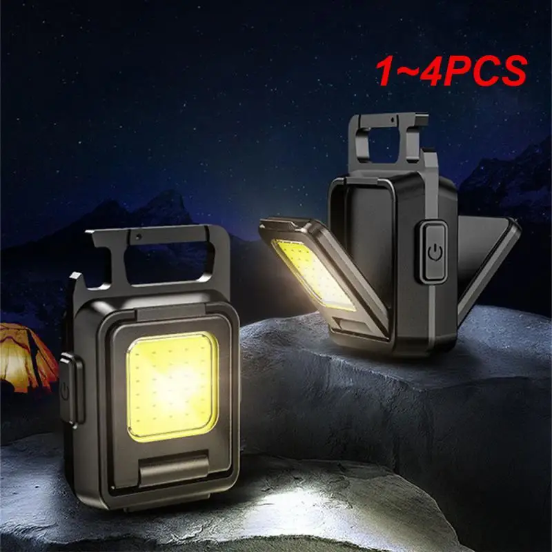 1~4PCS Mini Camping Keychain Light Pocket Multifunctional Clip Flashlight USB Rechargeable Outdoor LED Portable Bright Work COB
1~4PCS Mini Camping Keychain Light Pocket Multifunctional Clip Flashlight USB Rechargeable Outdoor LED Portable Bright Work COB