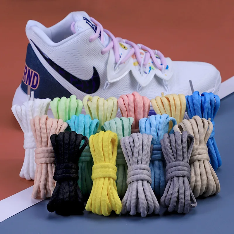 Men and Women Couple Colorful Basketball Shoelaces Semicircle Oval Colored Black and White Sneakers Casual Shoes Polyester Shoel
Men and Women Couple Colorful Basketball Shoelaces Semicircle Oval Colored Black and White Sneakers Casual Shoes Polyester Shoel