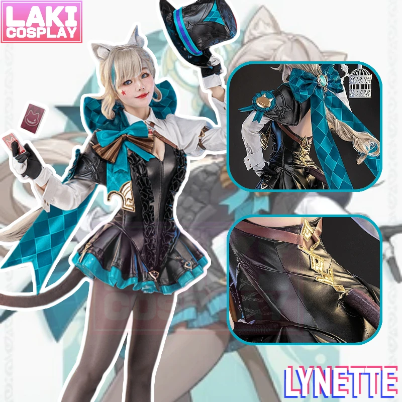Игровой костюм для косплея Lynette, костюм Lynette, парик Lynette 
Игровой костюм для косплея Lynette, костюм Lynette, парик Lynette
