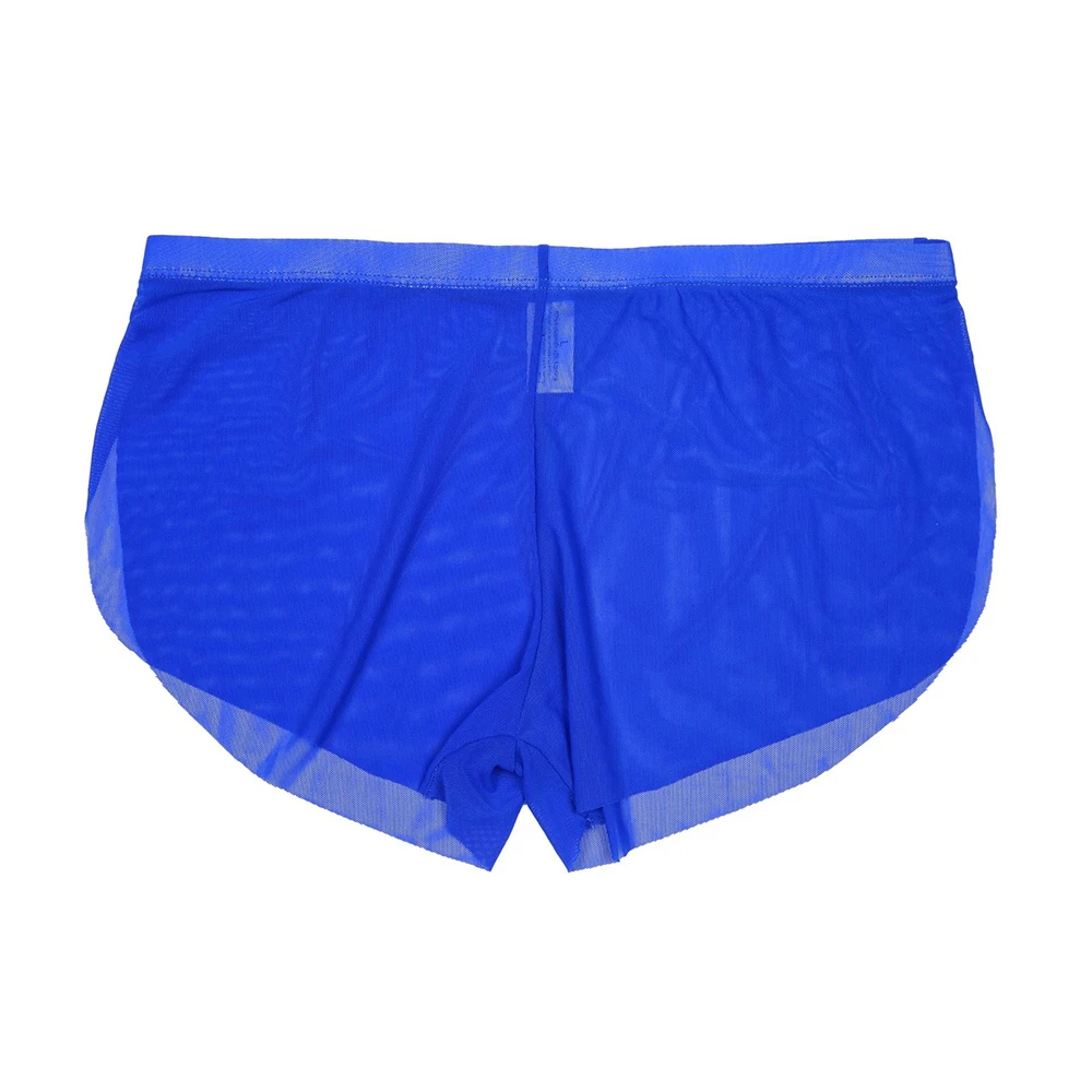 

Boxershorts Ademend Ondergoed Ardennen Pouch Boxer Ultra-Dunne Sexy Slips Slaap Bodems Mannen U Bolle boxers