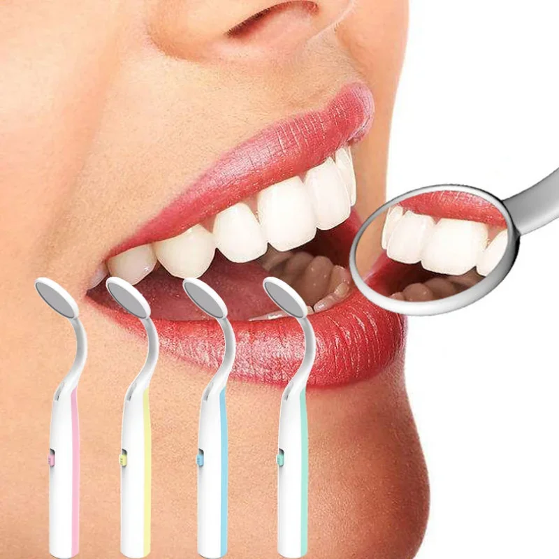 Dental mirror with light LED oral mirror Anti fogging inspection tool for domestic orthodontic calculus
Dental mirror with light LED oral mirror Anti fogging inspection tool for domestic orthodontic calculus