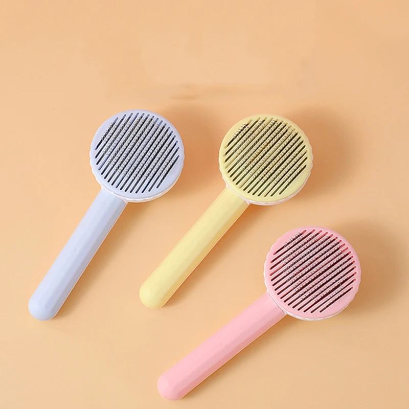 New Pet Cat Dog Brush Self Cleaning Brush for Cats Dogs Hair Removes Pet Hair Removal Comb Pets Grooming Tool Cat Accessories
New Pet Cat Dog Brush Self Cleaning Brush for Cats Dogs Hair Removes Pet Hair Removal Comb Pets Grooming Tool Cat Accessories