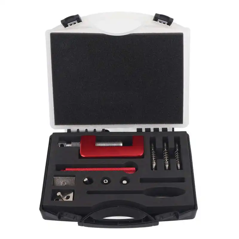 Chain Riveting Tool Motorcycle Chain Removal Tool Professional Universal Practical Simple Operation High Hardness with Storage
Chain Riveting Tool Motorcycle Chain Removal Tool Professional Universal Practical Simple Operation High Hardness with Storage