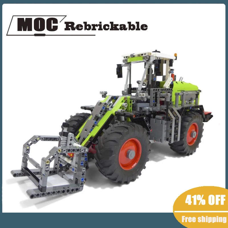 1580PCS Electric Remote Control Wheel Loader technology Blocks DIY Educational Kid Toy Birthday Gift Christmas Blocks MOC-42054
1580PCS Electric Remote Control Wheel Loader technology Blocks DIY Educational Kid Toy Birthday Gift Christmas Blocks MOC-42054