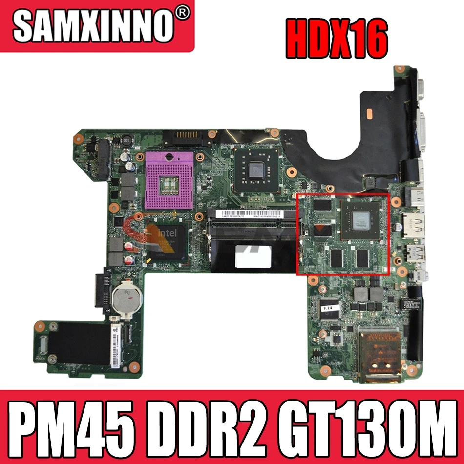Akemy 519220-001 For HP HDX16 Laptop Motherboard DA0UT6MB8F0 MAIN BOARD PM45 DDR2 GT130M
Akemy 519220-001 For HP HDX16 Laptop Motherboard DA0UT6MB8F0 MAIN BOARD PM45 DDR2 GT130M