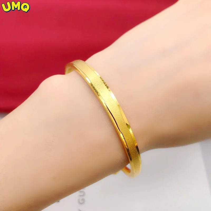 2022 New Imitation Nan Copy 100% Real Gold 24k Pure Bangle Bracelet with Real for a Long Time Decorative Jewelry Woman Gold Jewe
2022 New Imitation Nan Copy 100% Real Gold 24k Pure Bangle Bracelet with Real for a Long Time Decorative Jewelry Woman Gold Jewe