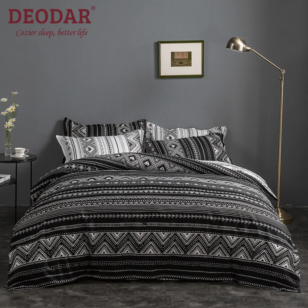 Deodar 3pcs Bohemian Checkered Pattern Four Seasons Bedding Sets Double Duvet Cover Pillowcases Hypoallergenic for Most Bed Size
Deodar 3pcs Bohemian Checkered Pattern Four Seasons Bedding Sets Double Duvet Cover Pillowcases Hypoallergenic for Most Bed Size