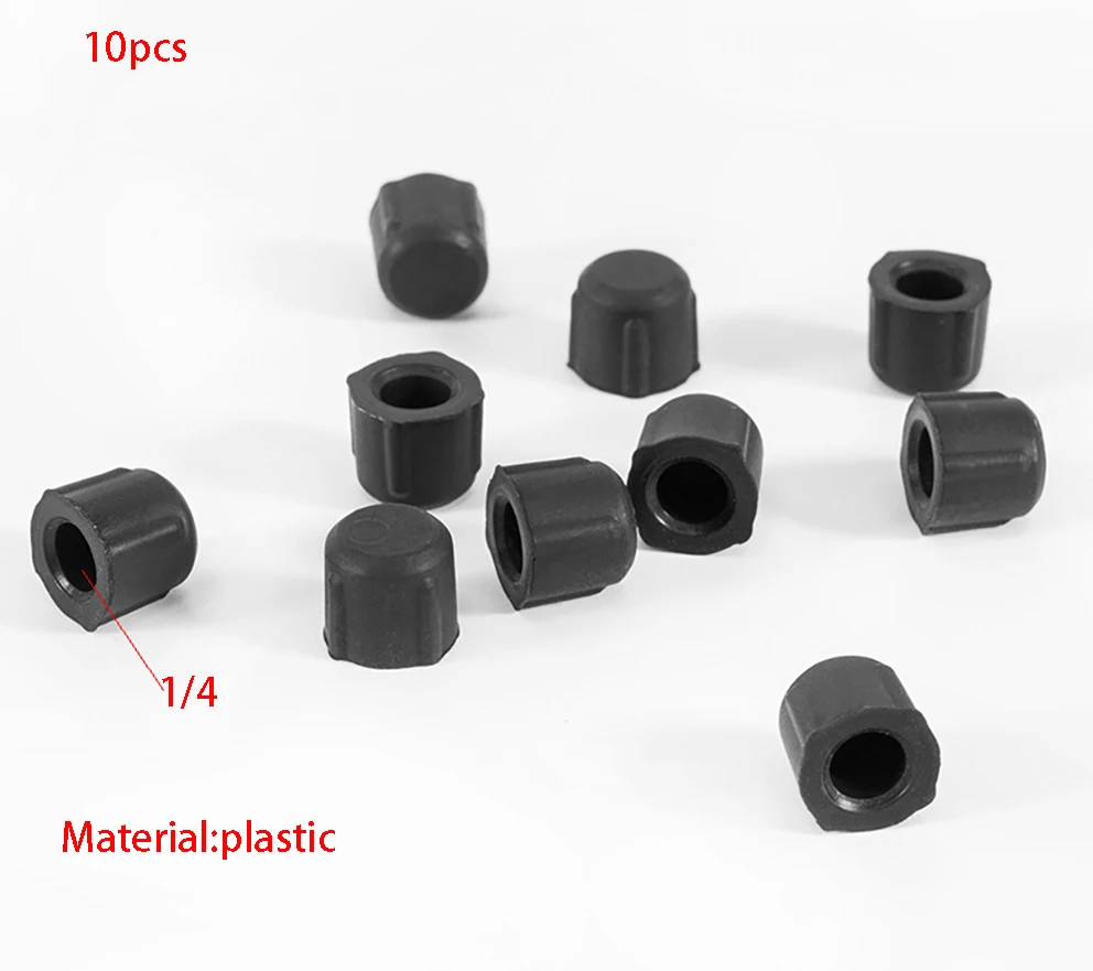 10 plastic cameras 1/4 screw protective caps, tripod tripod protective cover accessories, 1/4"-20 threads
10 plastic cameras 1/4 screw protective caps, tripod tripod protective cover accessories, 1/4"-20 threads