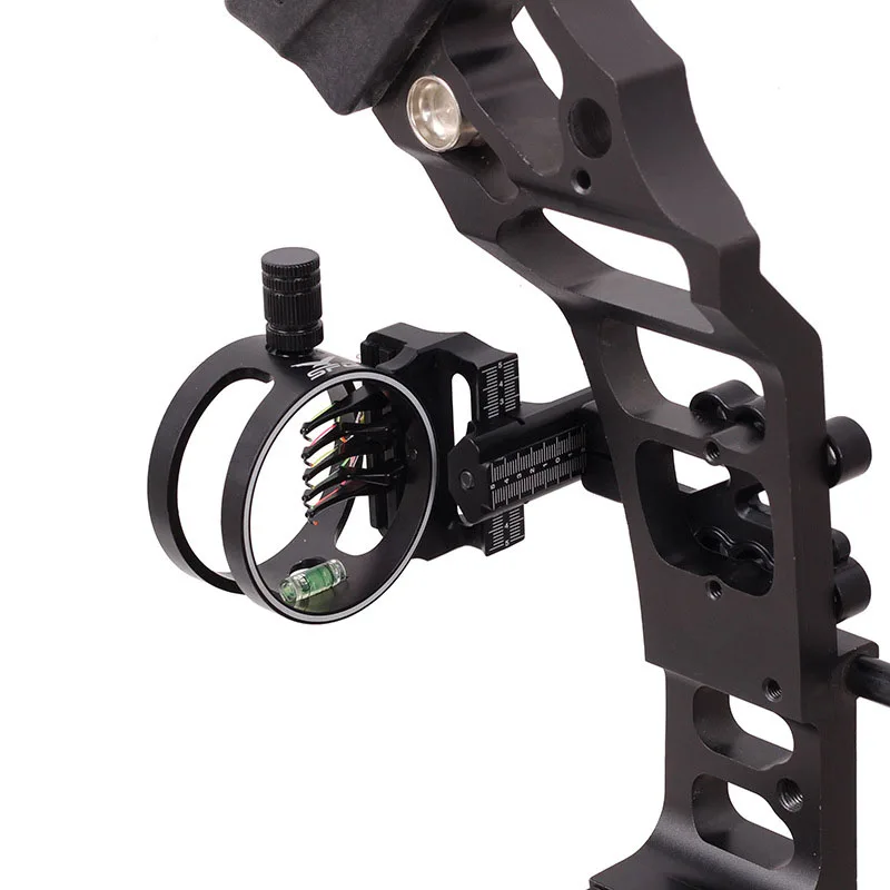 Assembly Compound Bow Sight Outdoor Sports 5 Pin Accessories Adjustable Aluminum Alloy Archery Clear scale Distance
Assembly Compound Bow Sight Outdoor Sports 5 Pin Accessories Adjustable Aluminum Alloy Archery Clear scale Distance