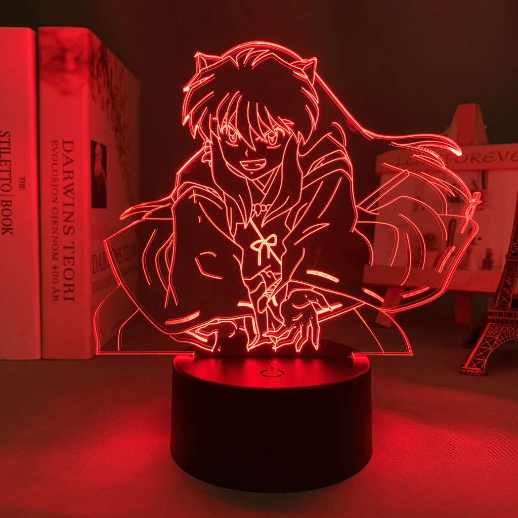 Led Light Anime Inuyasha for Kids Bedroom Decoration Nightlight Child Birthday Gift Room Decor 3d Lamp Manga Inuyasha
Led Light Anime Inuyasha for Kids Bedroom Decoration Nightlight Child Birthday Gift Room Decor 3d Lamp Manga Inuyasha