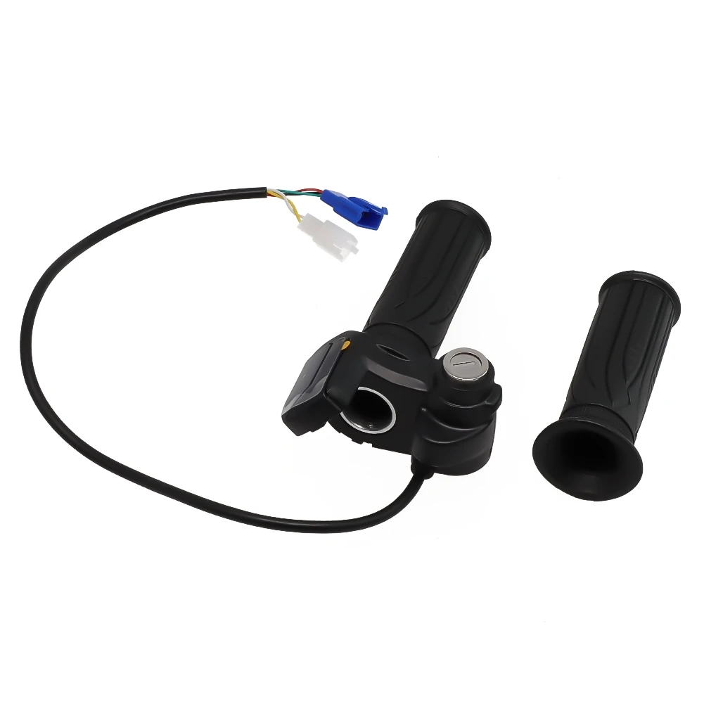 36/48V E-Bike Throttle Electric Scooter Bicycle Grip Handlebar LED Display 50/150cm Cable Electric Bicycle Handlebar Parts
36/48V E-Bike Throttle Electric Scooter Bicycle Grip Handlebar LED Display 50/150cm Cable Electric Bicycle Handlebar Parts
