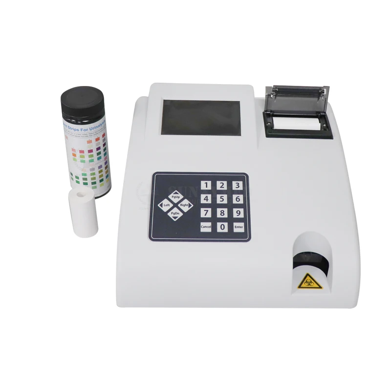 SY-B015N factory price clinical Urine test device LCD screen display Urinalysis urine analyzer
SY-B015N factory price clinical Urine test device LCD screen display Urinalysis urine analyzer