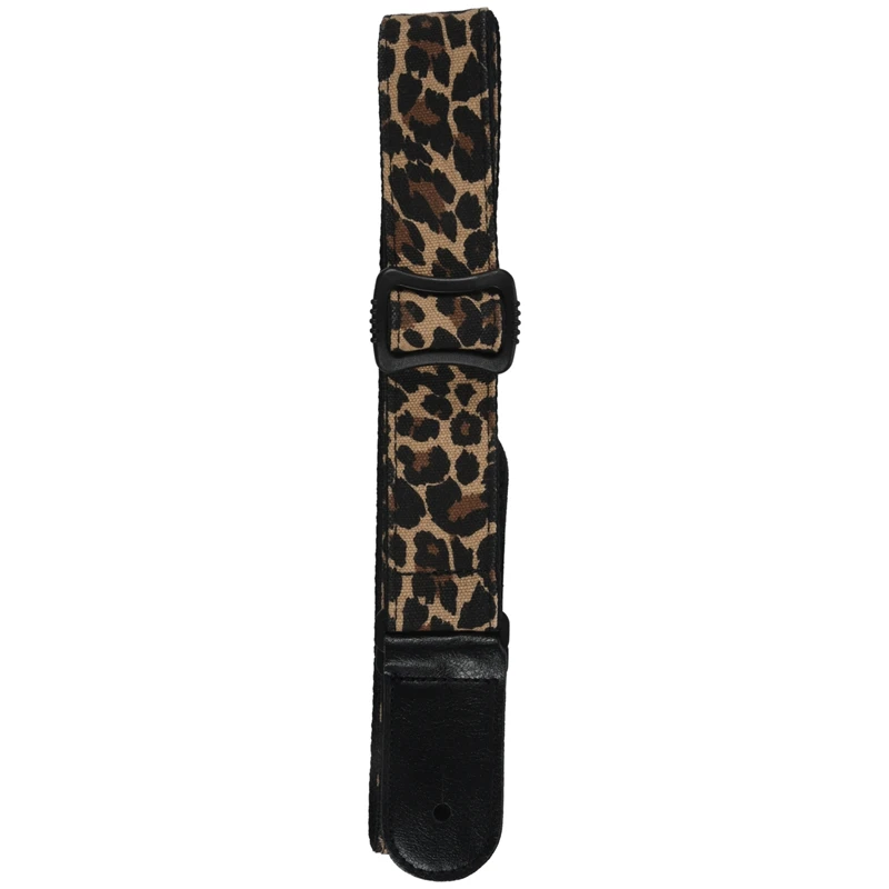 Washable No Fading Cartoon Style Adjustable Guitar Strap Denim Belt Leather Ends, Yellow Leopard print
Washable No Fading Cartoon Style Adjustable Guitar Strap Denim Belt Leather Ends, Yellow Leopard print