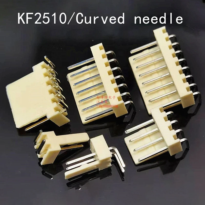 Изогнутая игла KF2510, 50 шт., разъем 2,54 мм, штырьковый разъем 2P, 3P, 4P, 5P, 6P, 7P, 8P, 9P, 10P, 12P, 14P, 15P, KF250 AW, печатная плата 2510
Изогнутая игла KF2510, 50 шт., разъем 2,54 мм, штырьковый разъем 2P, 3P, 4P, 5P, 6P, 7P, 8P, 9P, 10P, 12P, 14P, 15P, KF250 AW, печатная плата 2510