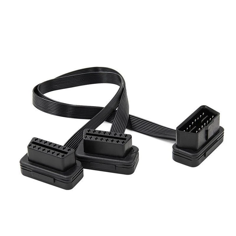 5X OBDII удлинитель с двойным разъемом Y разветвитель OBD OBD2 16-контактный штекер-гнездо плоский + тонкий для ELM327
5X OBDII удлинитель с двойным разъемом Y разветвитель OBD OBD2 16-контактный штекер-гнездо плоский + тонкий для ELM327