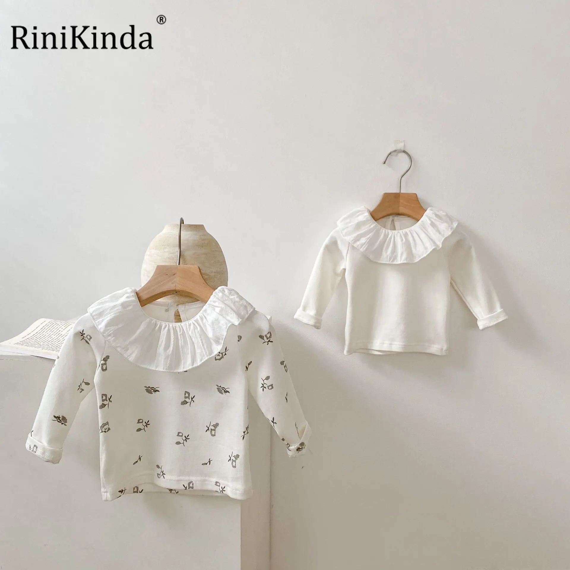 RiniKinda 2022 Autumn Girls Shirt Long Sleeve Newborn Baby Ruffled Collar Print Girls Clothes Infant Baby Tops Children Outwear
RiniKinda 2022 Autumn Girls Shirt Long Sleeve Newborn Baby Ruffled Collar Print Girls Clothes Infant Baby Tops Children Outwear