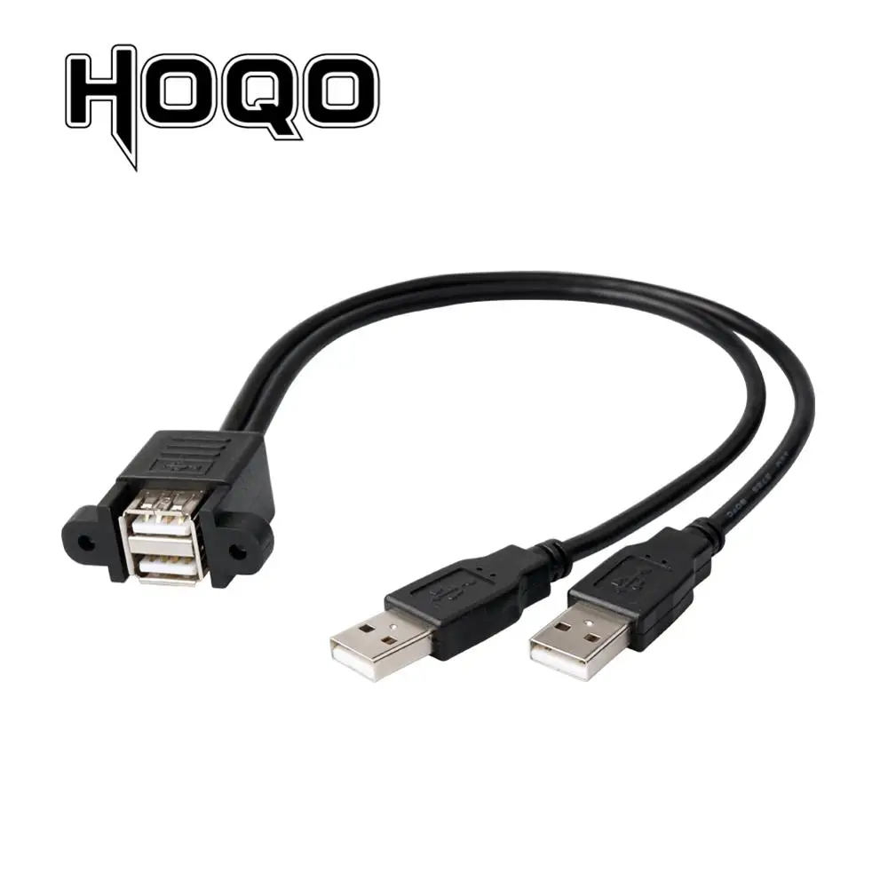 Двойной Удлинительный Кабель USB 2,0 «Папа-мама», 2-портовый Удлинительный кабель USB типа A «Папа-мама» с винтовыми крепежными отверстиями для п...
Двойной Удлинительный Кабель USB 2,0 «Папа-мама», 2-портовый Удлинительный кабель USB типа A «Папа-мама» с винтовыми крепежными отверстиями для п...