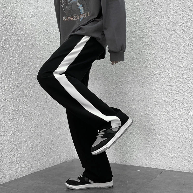 Autumn Black Casual Pants Men Fashion Oversized Wide Leg Pants Men Sweatpants Streetwear Loose Straight Pants Mens Trousers
Autumn Black Casual Pants Men Fashion Oversized Wide Leg Pants Men Sweatpants Streetwear Loose Straight Pants Mens Trousers