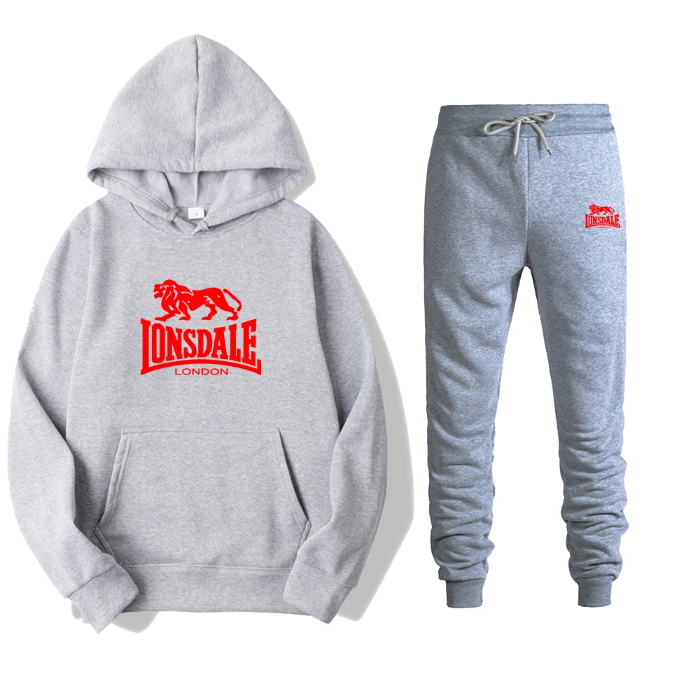 Мужской осенне-зимний спортивный костюм Lonsdale с капюшоном, мужской повседневный костюм, Мужская брендовая спортивная толстовка, брюки, комп...
Мужской осенне-зимний спортивный костюм Lonsdale с капюшоном, мужской повседневный костюм, Мужская брендовая спортивная толстовка, брюки, комп...