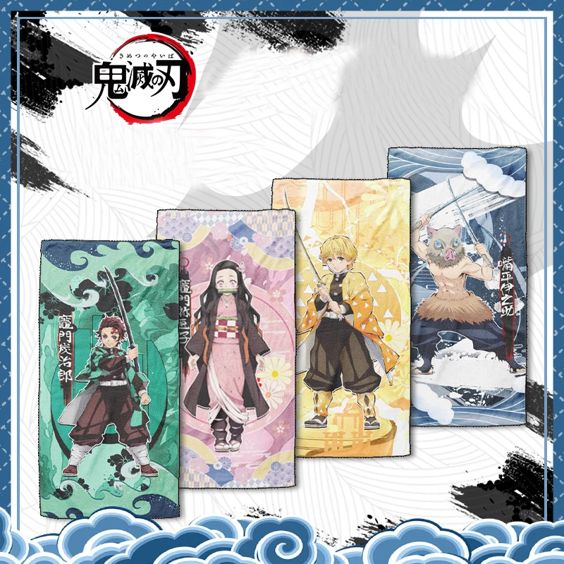 Japanese Anime Demon Slayer Genuine Digital Print Absorbent Towel Kamado Tanjirou Agatsuma Zenitsu Cotton 35x75cm Wash Towel
Japanese Anime Demon Slayer Genuine Digital Print Absorbent Towel Kamado Tanjirou Agatsuma Zenitsu Cotton 35x75cm Wash Towel