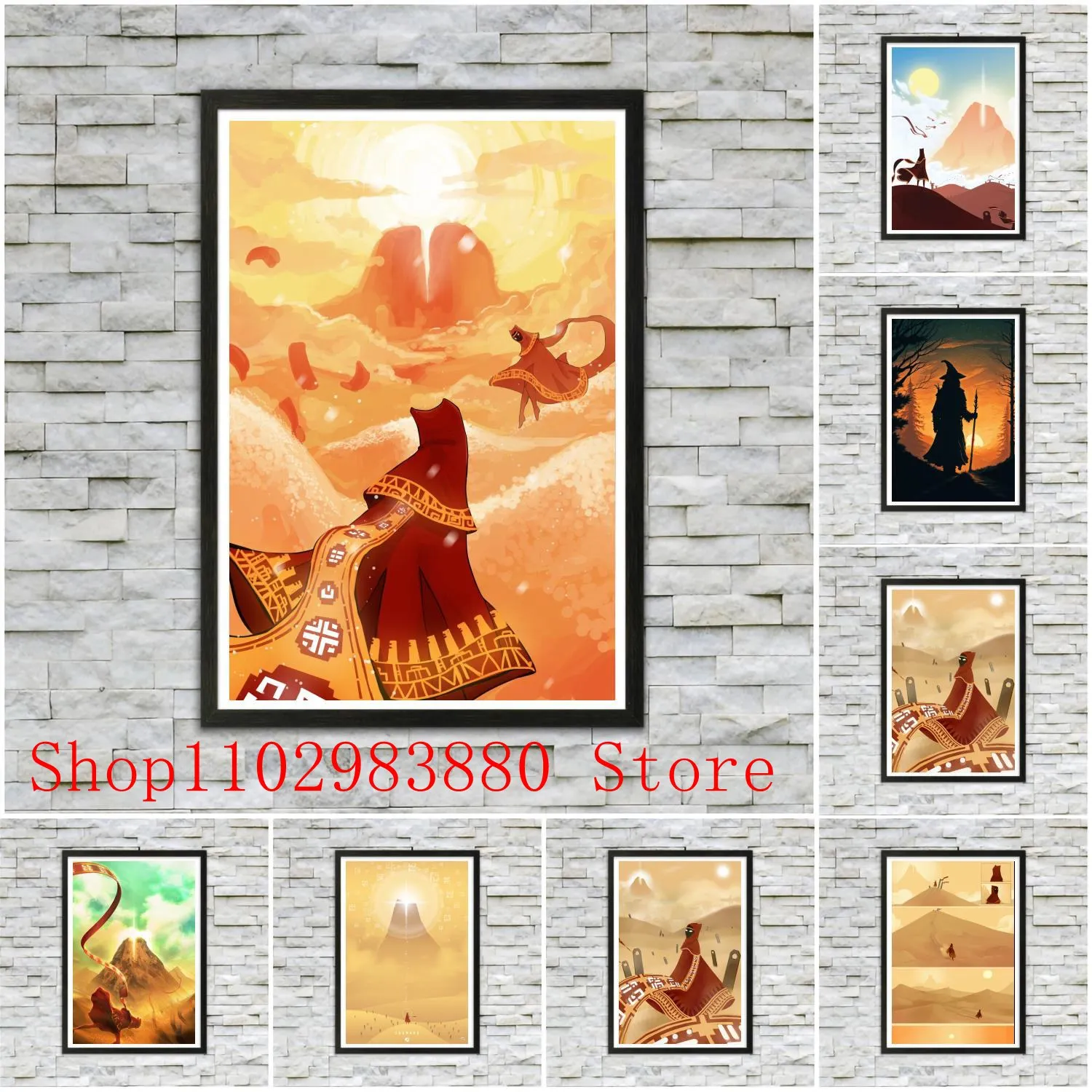 Journey Game Poster Canvas Painting Posters and Prints Wall Art Picture Home Living Room Decor
Journey Game Poster Canvas Painting Posters and Prints Wall Art Picture Home Living Room Decor