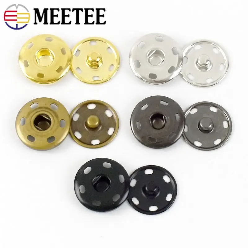 50Sets 8-30mm Metal Buttons For Sewing Coat Shirt Invisible Snap Button Clasp Press Stud Fastener Buckle DIY Garment Accessories
50Sets 8-30mm Metal Buttons For Sewing Coat Shirt Invisible Snap Button Clasp Press Stud Fastener Buckle DIY Garment Accessories