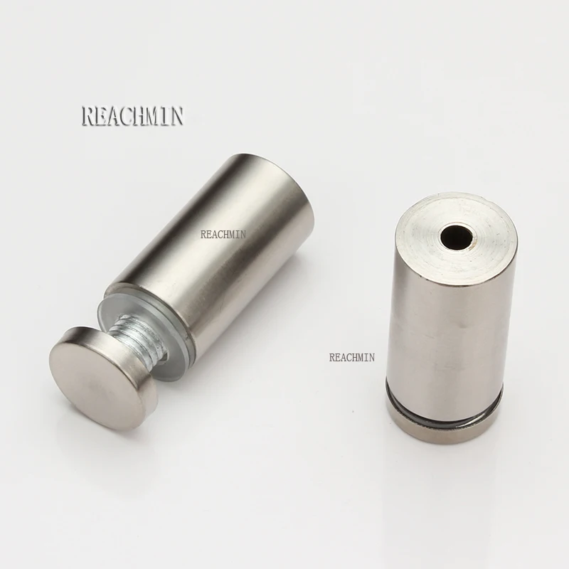 100Pcs/Lot D12*H20mm Stainless Steel Barrel Advertising Sign Acrylic Glass Standoff Stand off Spacer
100Pcs/Lot D12*H20mm Stainless Steel Barrel Advertising Sign Acrylic Glass Standoff Stand off Spacer
