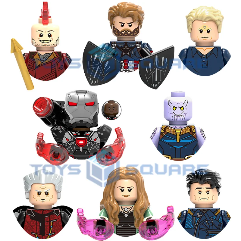 The Thanos War Machine Vision Collector Kraglin Captain America Scarlet Witch Model Building Blocks MOC Bricks Set Gifts Toys
The Thanos War Machine Vision Collector Kraglin Captain America Scarlet Witch Model Building Blocks MOC Bricks Set Gifts Toys