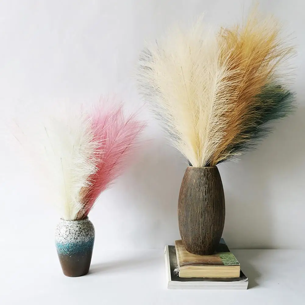 Fashion Artificial Plant Nice-looking Convenient Fake Pampas Grass Artificial Pampas Grass 3Pcs/Bag
Fashion Artificial Plant Nice-looking Convenient Fake Pampas Grass Artificial Pampas Grass 3Pcs/Bag