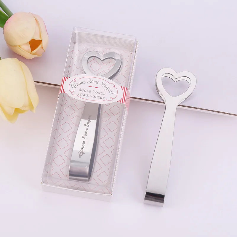 12pcs ew Wedding Favors and Gifts Cut Love Heart Gift Stainless Steel Tongs Heart-Shaped Sugars Clip Wedding Party Favor
12pcs ew Wedding Favors and Gifts Cut Love Heart Gift Stainless Steel Tongs Heart-Shaped Sugars Clip Wedding Party Favor