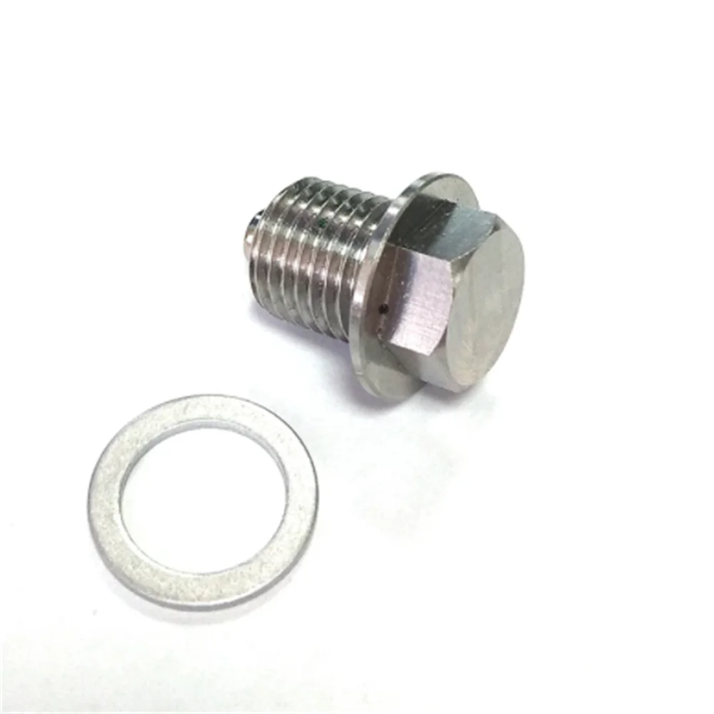 1PCS M14x1.5 Sump Suction Screw Fittings Universal Stainless Steel Neodymium Magnet Oil Drain Plug HJ
1PCS M14x1.5 Sump Suction Screw Fittings Universal Stainless Steel Neodymium Magnet Oil Drain Plug HJ