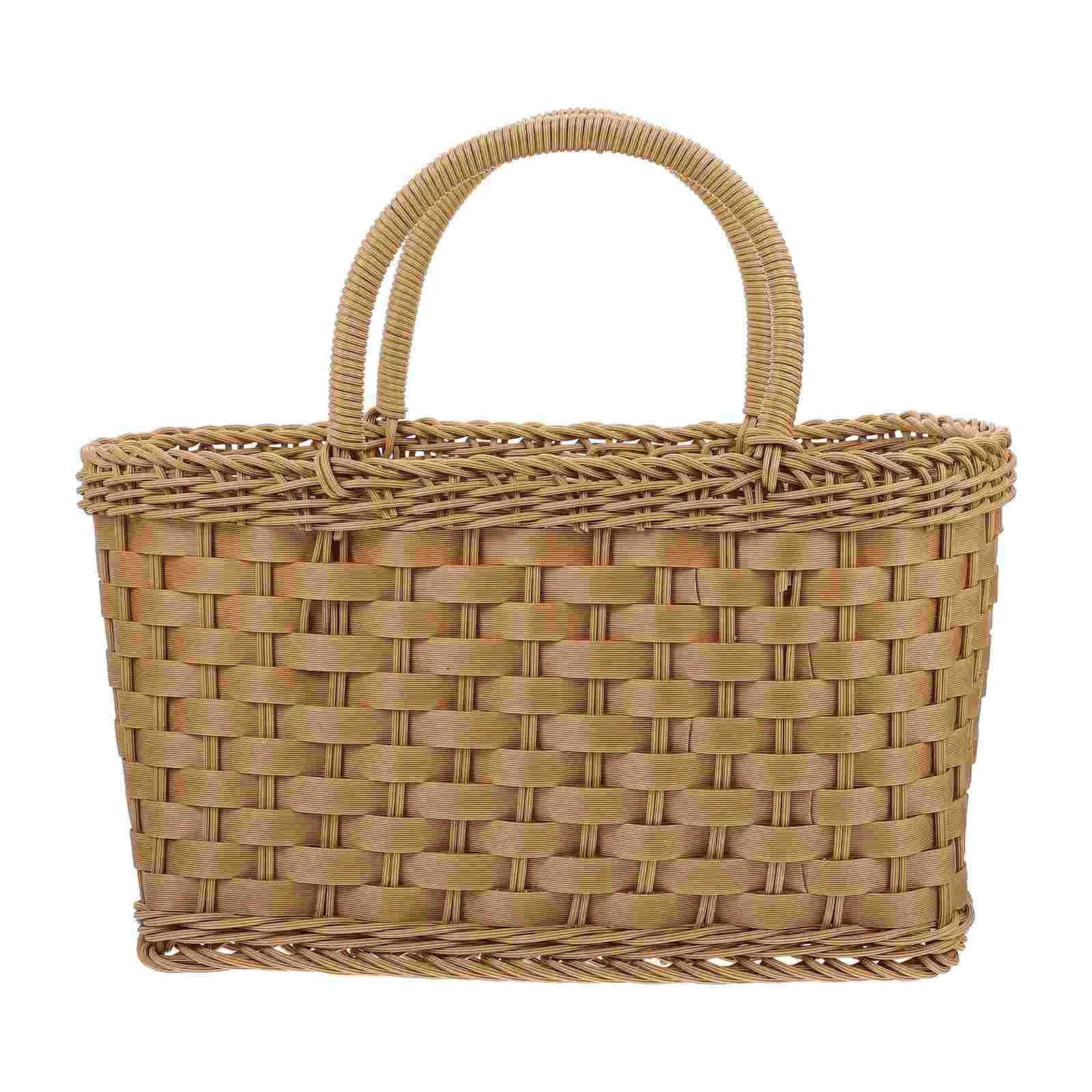 Basket Rattan Straw Shopping Woven Storage Picnic Beach Baskets Tote Hand Flower Handbags Shoulder Wicker Weaving Snack Summer
Basket Rattan Straw Shopping Woven Storage Picnic Beach Baskets Tote Hand Flower Handbags Shoulder Wicker Weaving Snack Summer