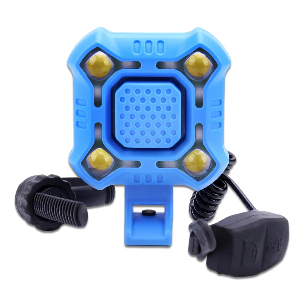 140 dB Bike Bell 4 Lamp Cycling Light 1200mAh Electric Horn Waterproof USB Charging Loud Alarm Security Bicycle Bell
140 dB Bike Bell 4 Lamp Cycling Light 1200mAh Electric Horn Waterproof USB Charging Loud Alarm Security Bicycle Bell