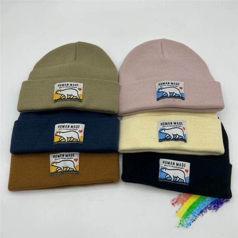 Human Made Knitted Hat Men Women 1:1 High Quality Polar Bear Human Made Beanies Caps
Human Made Knitted Hat Men Women 1:1 High Quality Polar Bear Human Made Beanies Caps