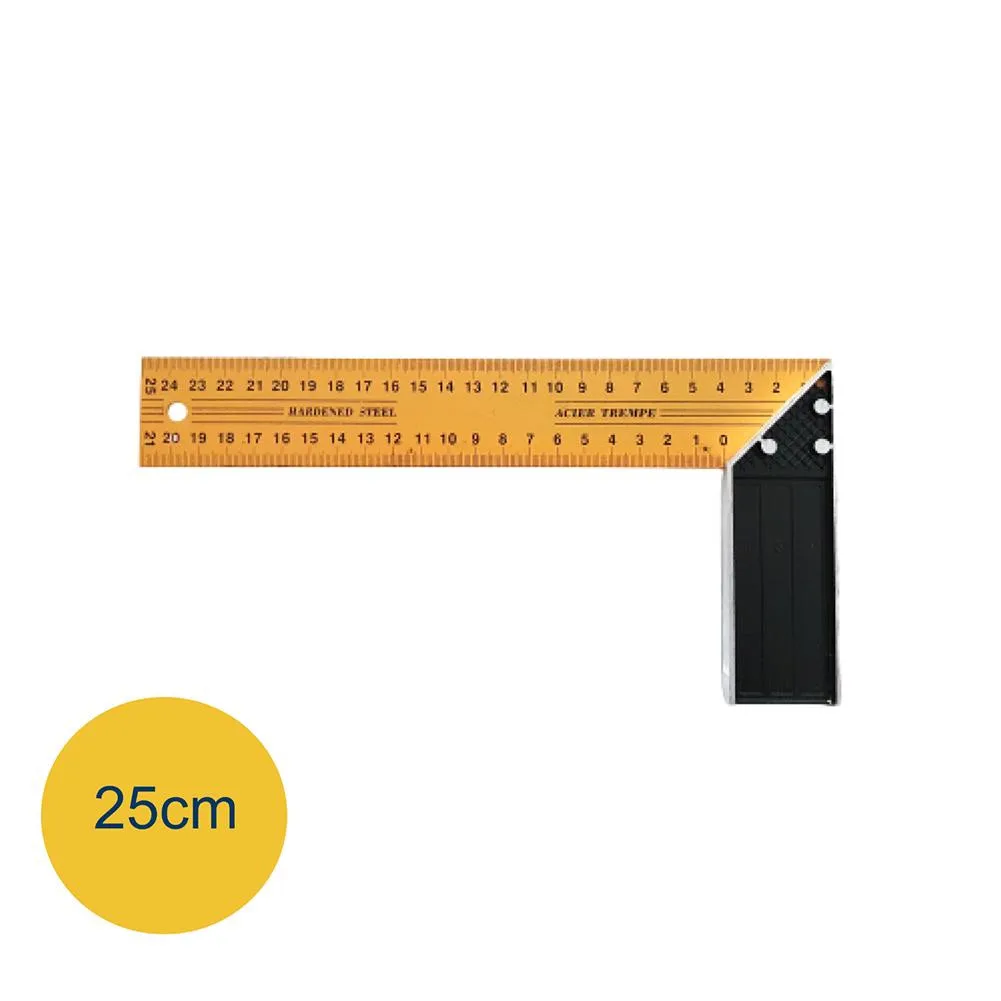 Angle Square Ruler Carpenter Stainless Steel Tool Woodworking 90 Degree Craft Engineer For L-Square Measure Ruler
Angle Square Ruler Carpenter Stainless Steel Tool Woodworking 90 Degree Craft Engineer For L-Square Measure Ruler