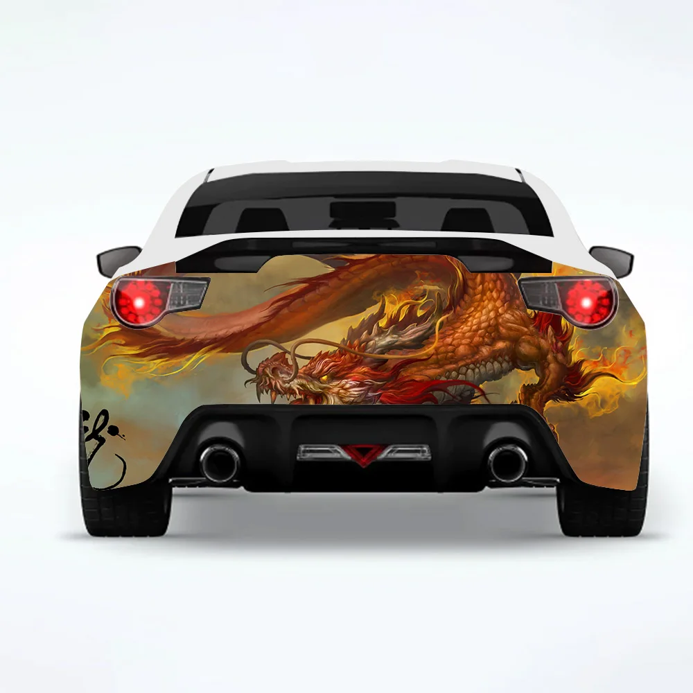 Animal Dragon Car Rear Wrap Car Stickers Car Decal Creative Sticker Car Body Appearance Modification Decorative Stickers 
Animal Dragon Car Rear Wrap Car Stickers Car Decal Creative Sticker Car Body Appearance Modification Decorative Stickers