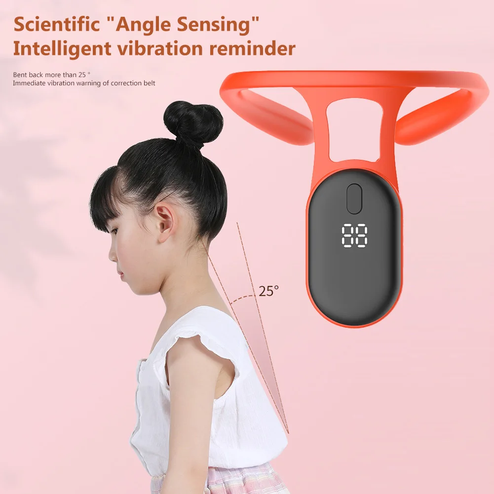 USB Humpback Corrector Trainer Vibration Reminder LCD Back Posture Correctors Professional Unisex Bone Care for Work Study
USB Humpback Corrector Trainer Vibration Reminder LCD Back Posture Correctors Professional Unisex Bone Care for Work Study