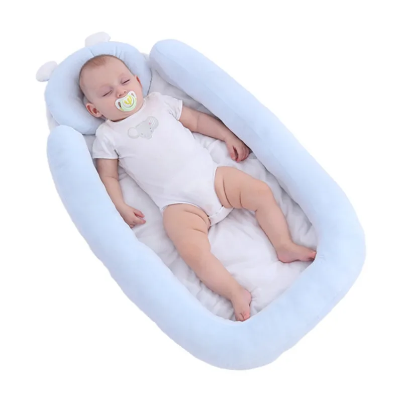 Portable Baby Bed Newborn Toddler Crib with Pillow Travel Foldable Children's Cradle Cushion Infant Bedding 87x45cm
Portable Baby Bed Newborn Toddler Crib with Pillow Travel Foldable Children's Cradle Cushion Infant Bedding 87x45cm