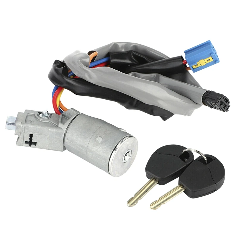 Car Ignition Key Auto Ignition Lock Starter Switch with 2 Keys 4162.CF Fits for Citroen Berlingo Peugeot Partner
Car Ignition Key Auto Ignition Lock Starter Switch with 2 Keys 4162.CF Fits for Citroen Berlingo Peugeot Partner