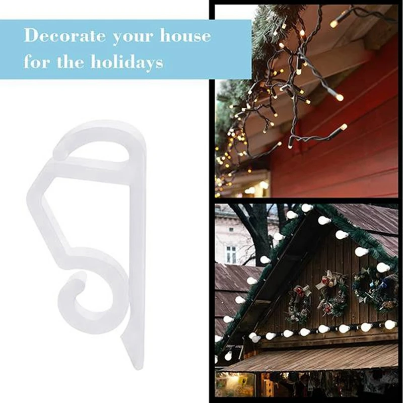 Christmas Light Clip Outdoor Gutter Hook Weatherproof Outdoor Light Clip Holiday Light Clip For Decoration
Christmas Light Clip Outdoor Gutter Hook Weatherproof Outdoor Light Clip Holiday Light Clip For Decoration