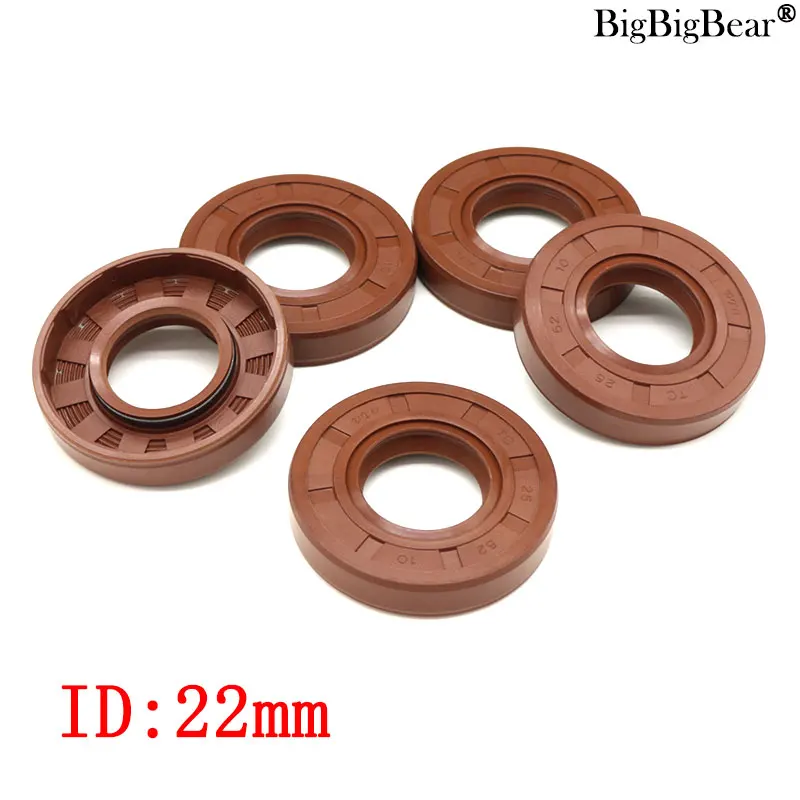 ID 22mm FKM Oil Seal TC-22*32/35/38/40/42/45/47/48/50/52*5/7/8/10 FKM Double Lip Oil Seal
ID 22mm FKM Oil Seal TC-22*32/35/38/40/42/45/47/48/50/52*5/7/8/10 FKM Double Lip Oil Seal