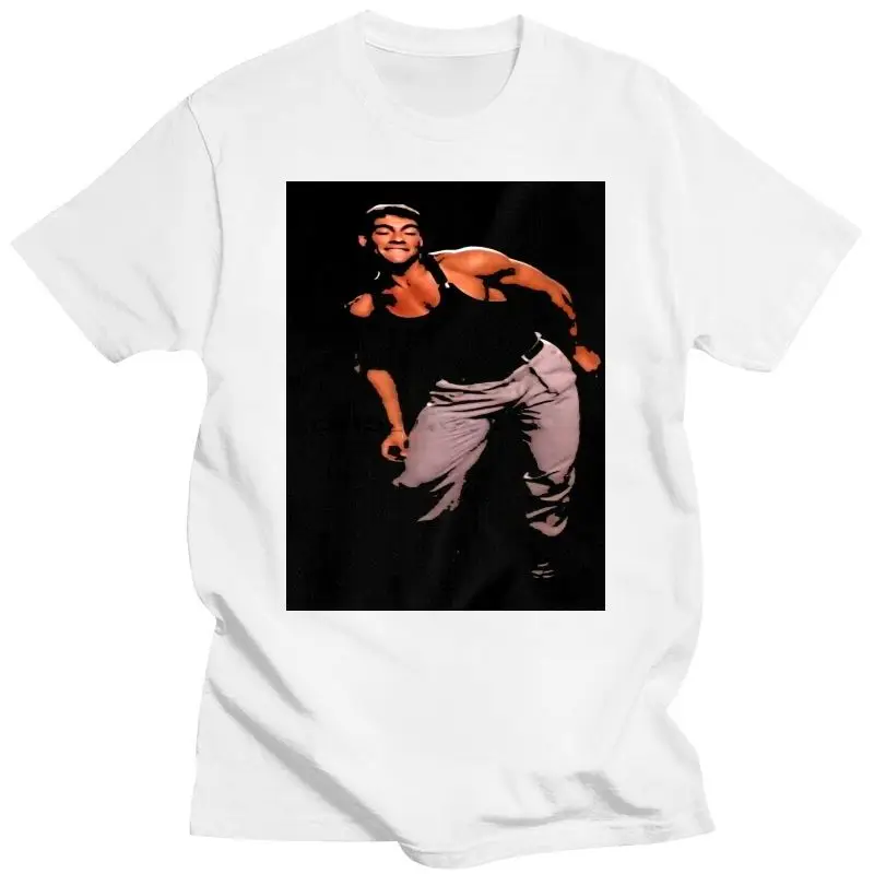 Новинка 2022, забавная футболка с изображением кикбоксера из фильма Жан Клод Ван Дамме, танцевальная сцена V2