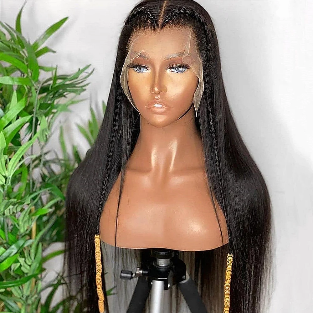 180%Density 26Inch Natural Color Silky Straight Glueless Middle Part Lace Front Wig For Women With Baby Hair Natural Hairline
180%Density 26Inch Natural Color Silky Straight Glueless Middle Part Lace Front Wig For Women With Baby Hair Natural Hairline