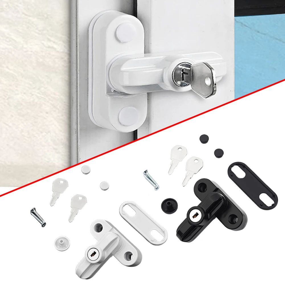 Aluminum Alloy Safety Locks Door Sash Jammer Security Restrictor Lock With Key Window Door Sash Lock Safety Lever Handle Sweep
Aluminum Alloy Safety Locks Door Sash Jammer Security Restrictor Lock With Key Window Door Sash Lock Safety Lever Handle Sweep
