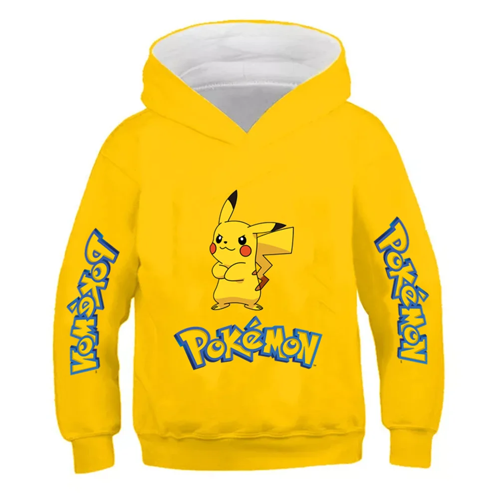 Pokemon- Baby Boys Cool Pikachu Hoodie 4-14Years Cartoon Sweatshirt Kid Clothes Spring Autumn Thin Coat Children Hooded 2021 New
Pokemon- Baby Boys Cool Pikachu Hoodie 4-14Years Cartoon Sweatshirt Kid Clothes Spring Autumn Thin Coat Children Hooded 2021 New