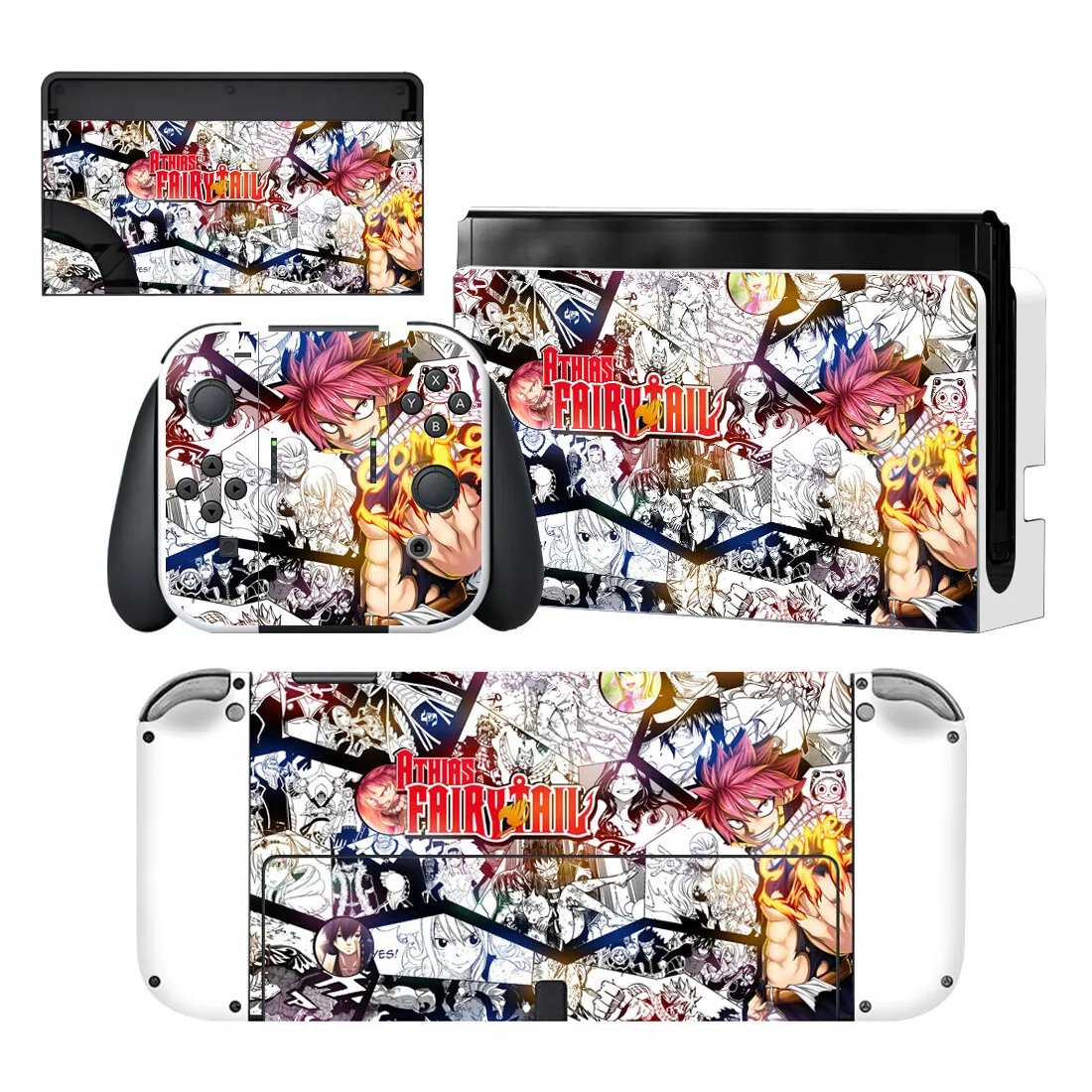 Game Fairy Tail Nintendoswitch Skin Cover Sticker Decal for Nintendo Switch OLED Console Joy-con Controller Dock Vinyl
Game Fairy Tail Nintendoswitch Skin Cover Sticker Decal for Nintendo Switch OLED Console Joy-con Controller Dock Vinyl