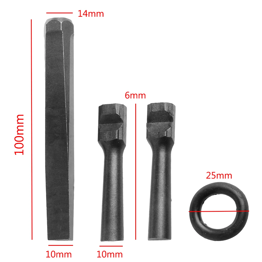 5Pcs/Set 9/16 Inch Plug Wedges Feather Shims Rock Stone Splitter Hand Tools 14mm For Splitting The Hard Stone Rock Concrete
5Pcs/Set 9/16 Inch Plug Wedges Feather Shims Rock Stone Splitter Hand Tools 14mm For Splitting The Hard Stone Rock Concrete