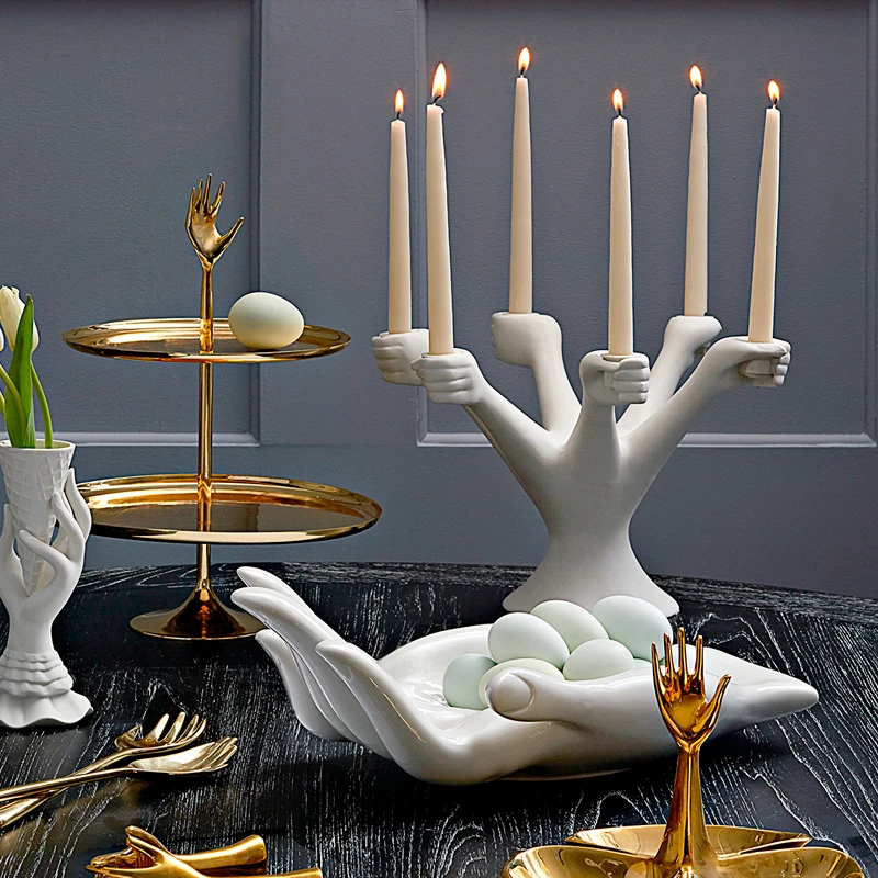Nordic White Candle Holders Ornaments Ins Table Wedding Centerpieces Candlestick Candlelight Dinner Props Mumluk Birthday Gift
Nordic White Candle Holders Ornaments Ins Table Wedding Centerpieces Candlestick Candlelight Dinner Props Mumluk Birthday Gift